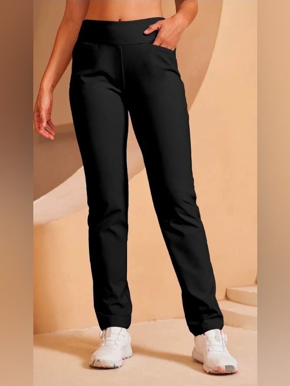 ACEGOLFS Performance Stretch Pants Black Large New